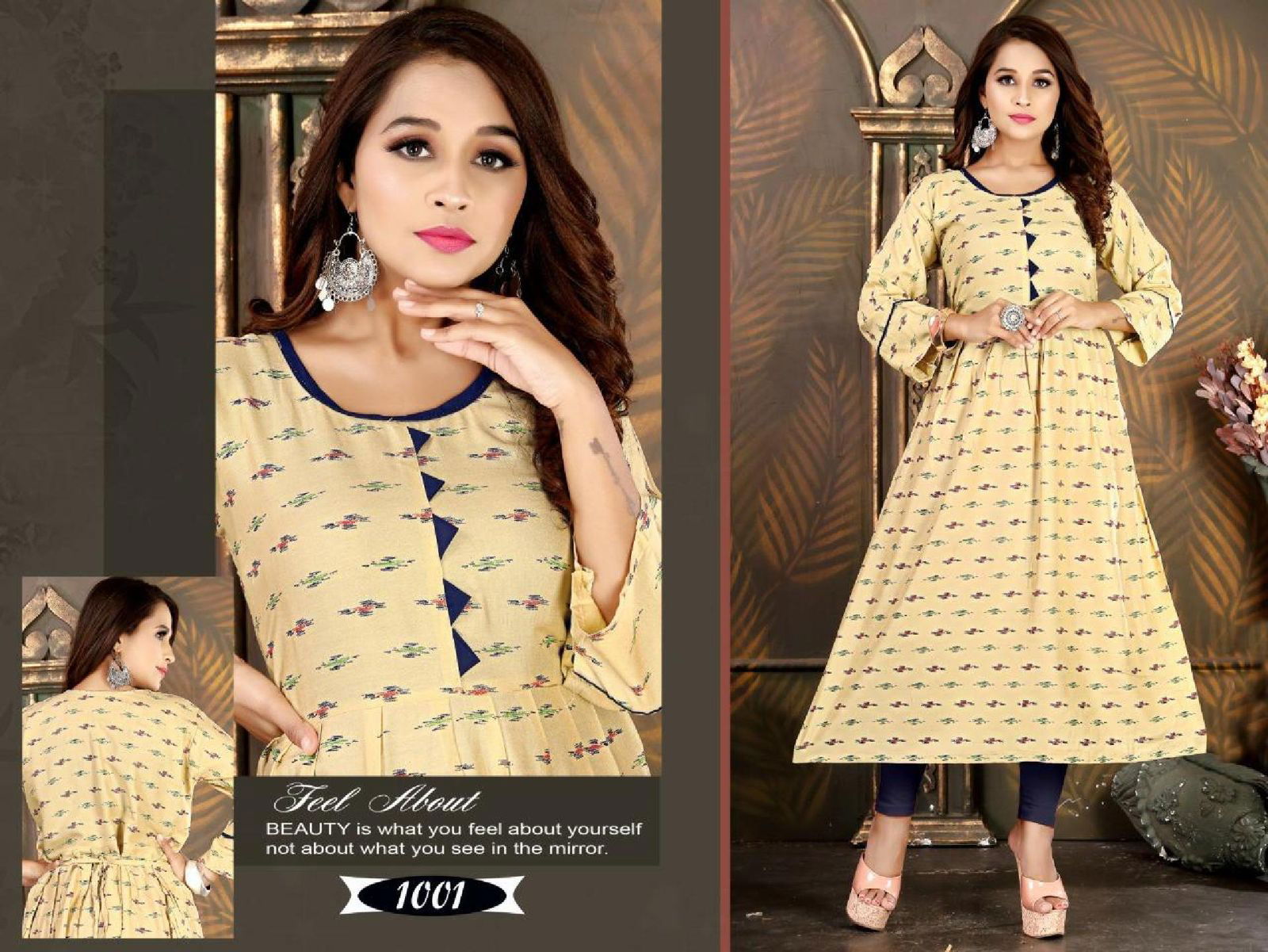 Beauty Diva 16 Fancy Wear Wholesale Long Anarkali Kurti Collection